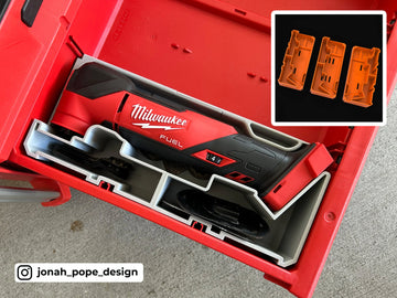 Milwaukee Packout - Opbevaringsindsats til M18 FUEL multiværktøj (Slimline)