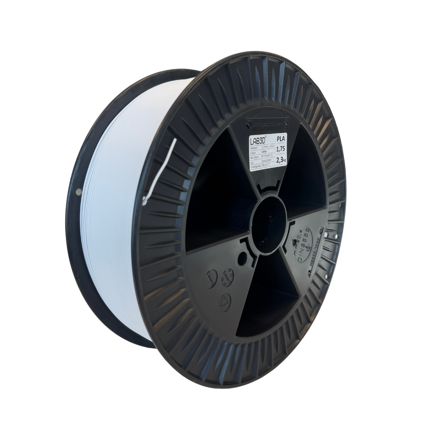 L3D Filament | PLA | White | 1.75mm | 2,3kg