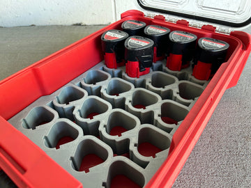 Milwaukee Packout - Opbevaringsindsats til M12 batterier