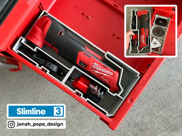 Milwaukee Packout - Opbevaringsindsats til M12 FUEL multiværktøj (Slimline)