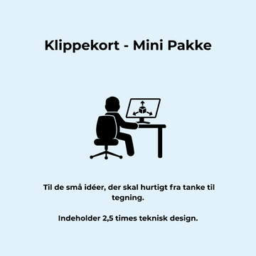 Klippekort - Mini Pakke