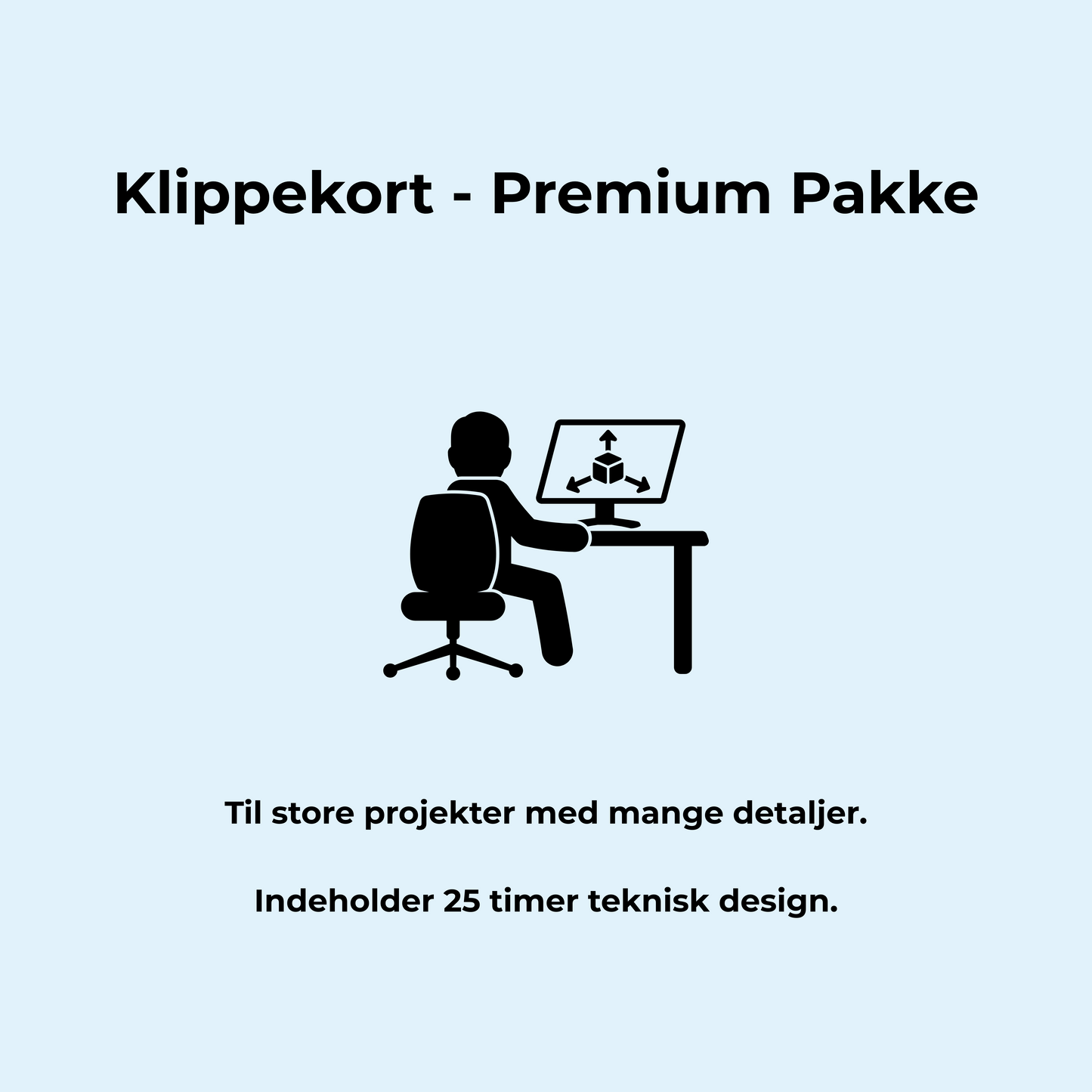 Klippekort - Premium Pakke