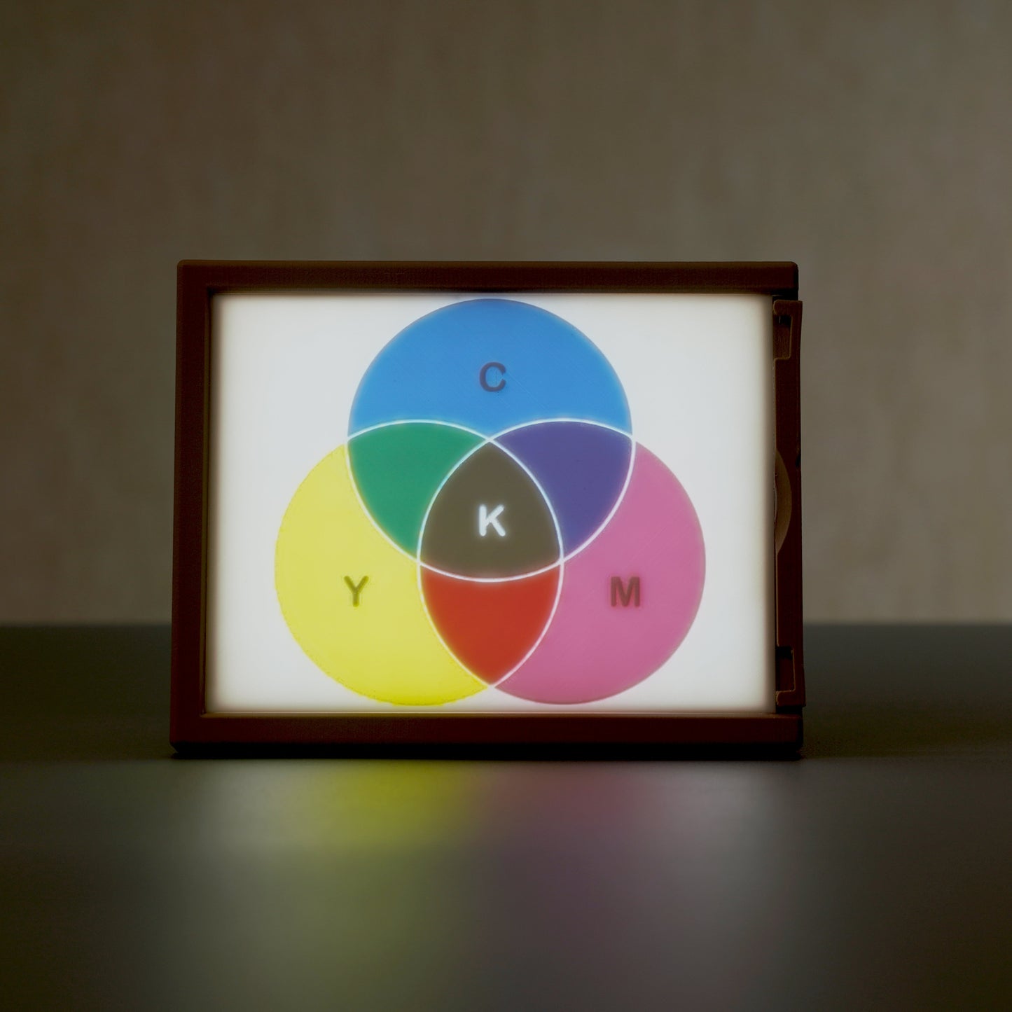 Bambu Lab PLA Basic CMYK – lithophane-print i fuld farve