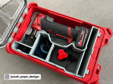 Milwaukee Packout - Opbevaringsindsats til M12 lynsliber