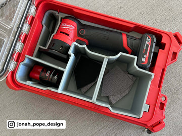 Milwaukee Packout - Opbevaringsindsats til M12 detaljesliber