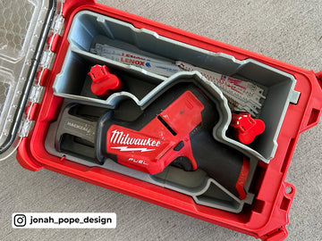Milwaukee Packout - Opbevaringsindsats til M12 bajonetsav