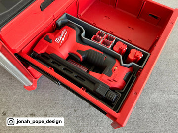 Milwaukee Packout - Opbevaringsindsats til M12 kabelklammepistol