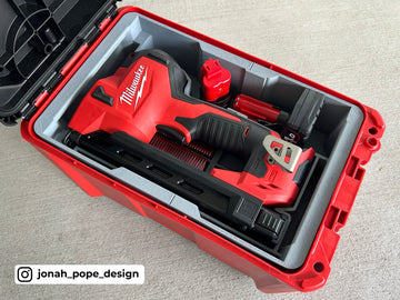 Milwaukee Packout - Opbevaringsindsats til M12 kabelklammepistol