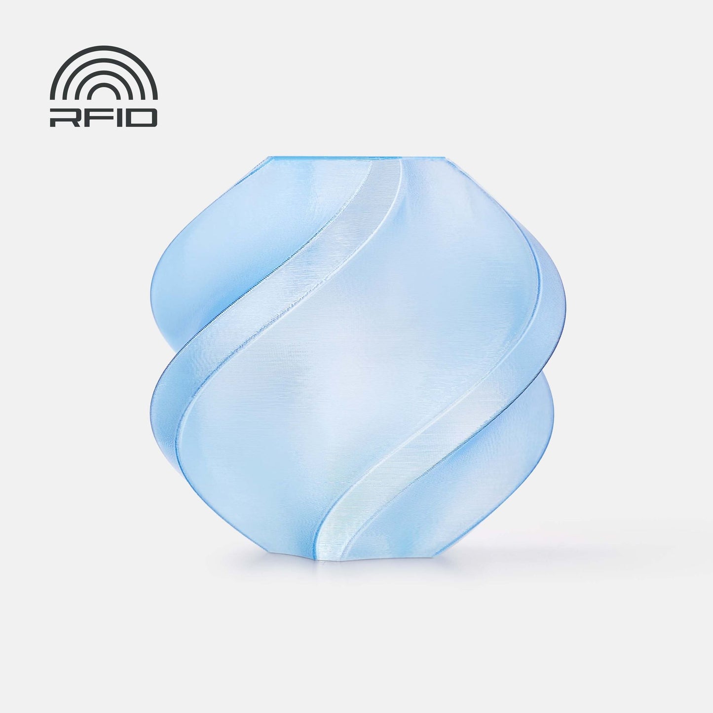 Bambu Lab | PETG Translucent | Translucent Light Blue | 1.75mm | 1kg | Refill