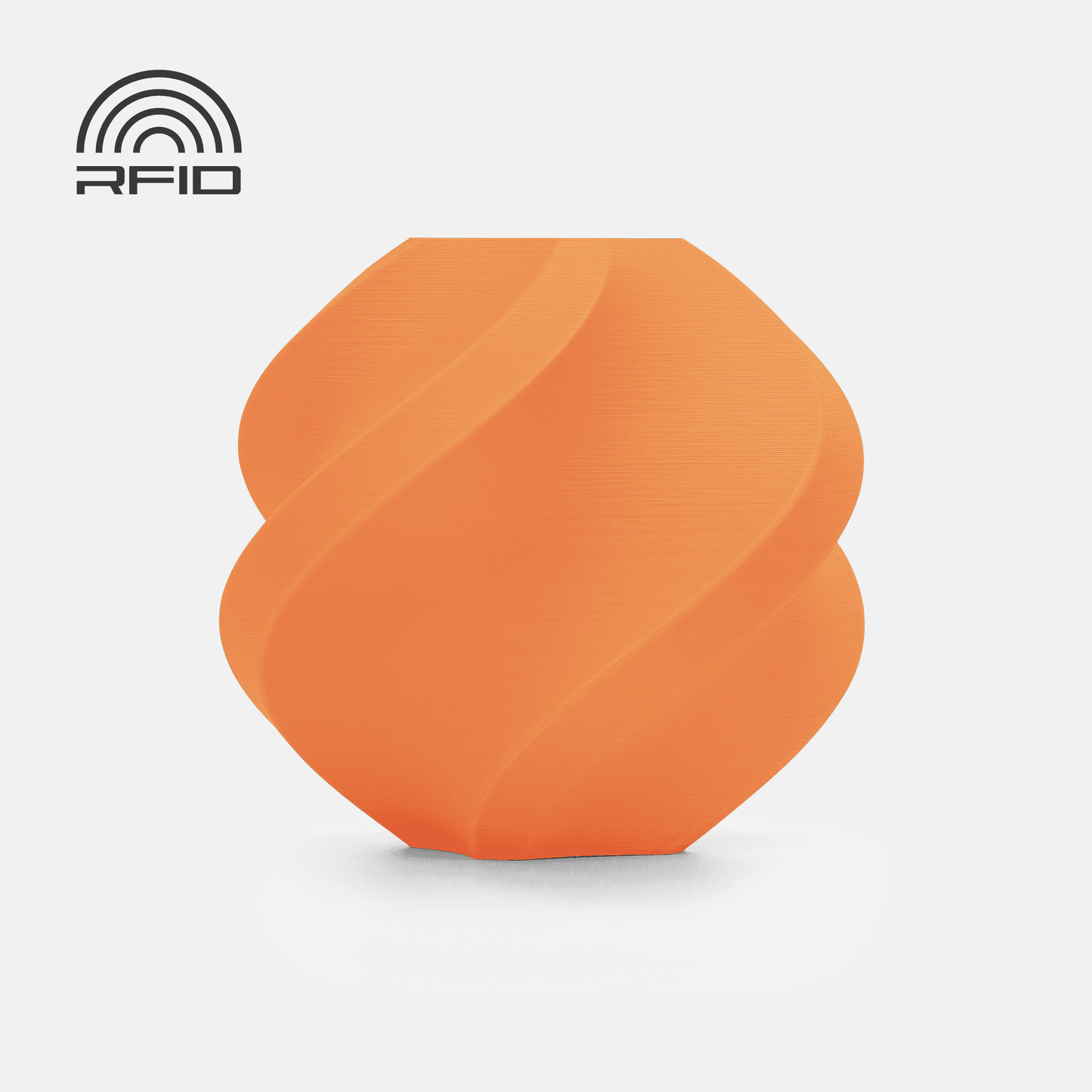Bambu Lab PLA Matte Mandarin Orange 1kg med spole