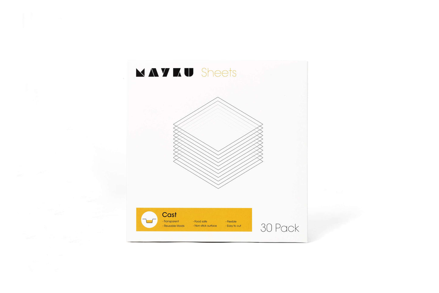 Mayku FormBox Cast Sheets 0,5 mm – 30 stk.