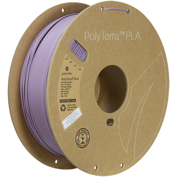 (UDGÅR) Polymaker | PolyTerra PLA | Muted Purple | 1.75mm | 1 kg