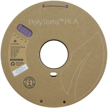 (UDGÅR) Polymaker | PolyTerra PLA | Muted Purple | 1.75mm | 1 kg