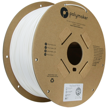 Polymaker | PolyTerra PLA | Cotton White | 1.75mm | 3 kg