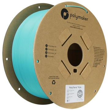 (UDGÅR) Polymaker | PolyTerra PLA | Arctic Teal | 1.75mm | 3 kg