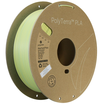 (UDGÅR) Polymaker | PolyTerra PLA Dual | Chameleon (Teal-Yellow) | 1.75mm | 1 kg