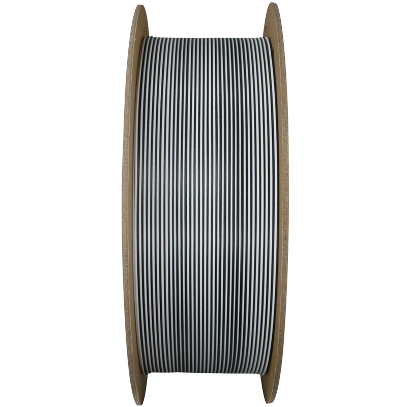 (UDGÅR) Polymaker | PolyTerra PLA Dual | Shadow Black (White-Black) | 1.75mm | 1 kg