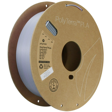 (UDGÅR) Polymaker | PolyTerra PLA Dual | Foggy Purple (Grey-Purple) | 1.75mm | 1 kg