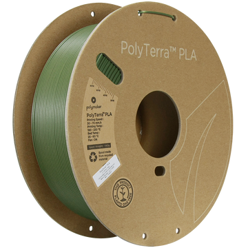 (UDGÅR) Polymaker | PolyTerra PLA Dual | Camouflage (Dark Green-Brown) | 1.75mm | 1 kg