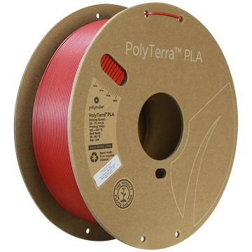 (UDGÅR) Polymaker | PolyTerra PLA Dual | Mixed Berries (Red-Dark Blue) | 1.75mm | 1 kg