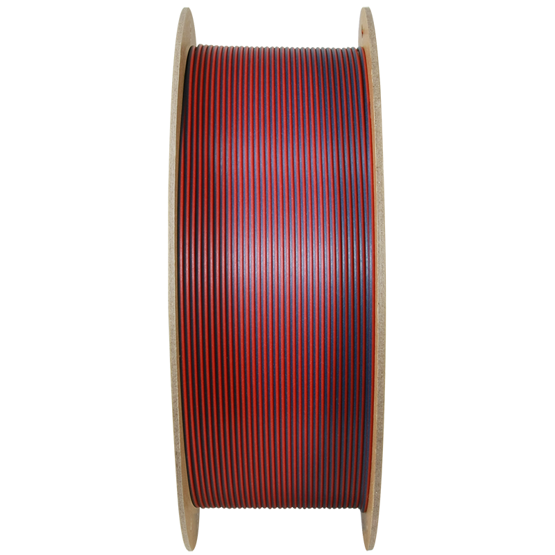(UDGÅR) Polymaker | PolyTerra PLA Dual | Mixed Berries (Red-Dark Blue) | 1.75mm | 1 kg