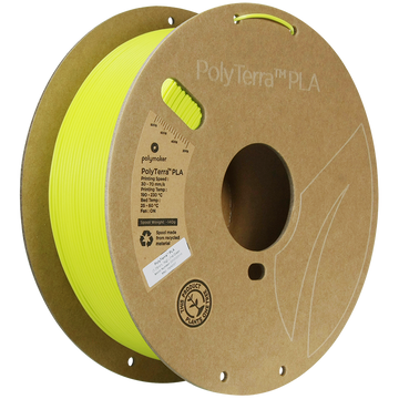 (UDGÅR) Polymaker | PolyTerra PLA | Lime Green | 1.75mm | 1 kg