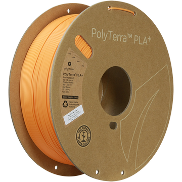 Polymaker | PolyTerra PLA+ | Orange | 1.75mm | 1 kg