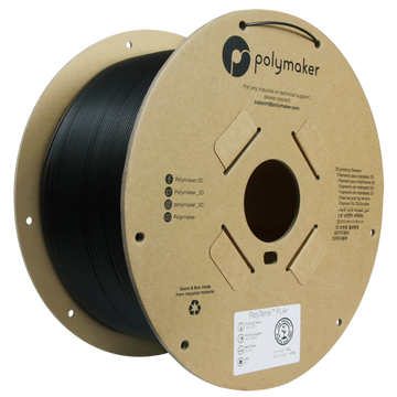 Polymaker | PolyTerra PLA+ | Black | 1.75mm | 3 kg