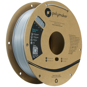 Polymaker | PolyLite PETG | Grey | 1.75mm | 1 kg