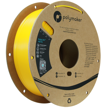 Polymaker | PolyLite PETG | Yellow | 1.75mm | 1 kg