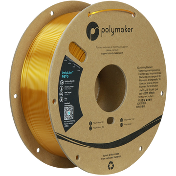 Polymaker | PolyLite PETG | Gold | 1.75mm | 1 kg