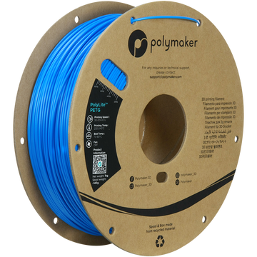 Polymaker | PolyLite PETG | Electric Blue | 1.75mm | 1 kg