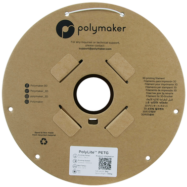 Polymaker | PolyLite PETG | White | 1.75mm | 3 kg