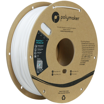 Polymaker | PolyFlex TPU-95A High Speed | White | 1.75mm | 1 kg
