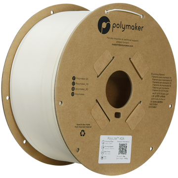 (UDGÅR) Polymaker | PolyLite ASA | Natural | 1.75mm | 3 kg