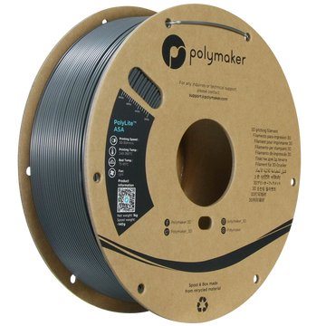 Polymaker | PolyLite ASA | Dark Grey | 1.75mm | 1 kg