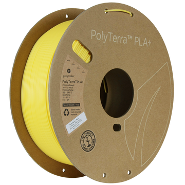 Polymaker | PolyTerra PLA+ | Yellow | 1.75mm | 1 kg