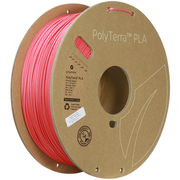 (UDGÅR) Polymaker | PolyTerra PLA | Rose | 1.75mm | 1 kg