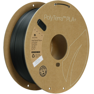 Polymaker | PolyTerra PLA+ | Black | 1.75mm | 1 kg