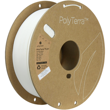 Polymaker | PolyTerra PLA+ | White | 1.75mm | 1 kg