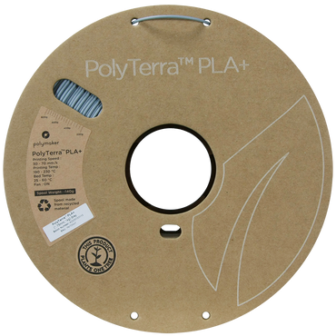 Polymaker | PolyTerra PLA+ | Grey | 1.75mm | 1 kg
