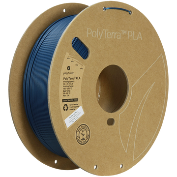 (UDGÅR) Polymaker | PolyTerra PLA | Army Blue | 1.75mm | 1 kg