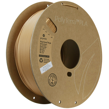 Polymaker | PolyTerra PLA | Wood Brown | 1.75mm | 1 kg