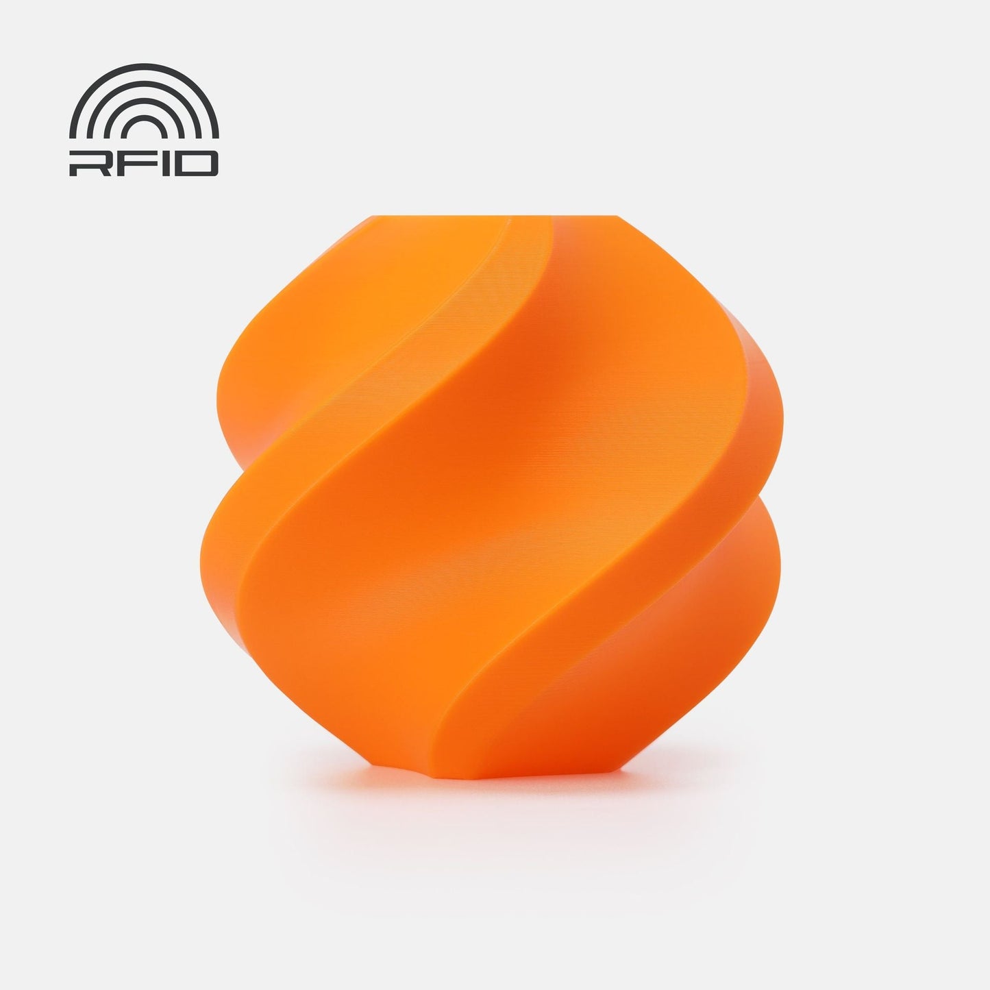Bambu Lab PLA Basic Orange 1kg med spole