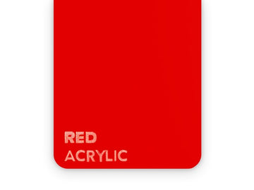 Acrylic -Red 3 mm