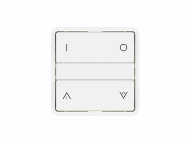 Zigbee tryk XL - ST, Hvid: Tænd/sluk & op/ned symboler (7241494036637)