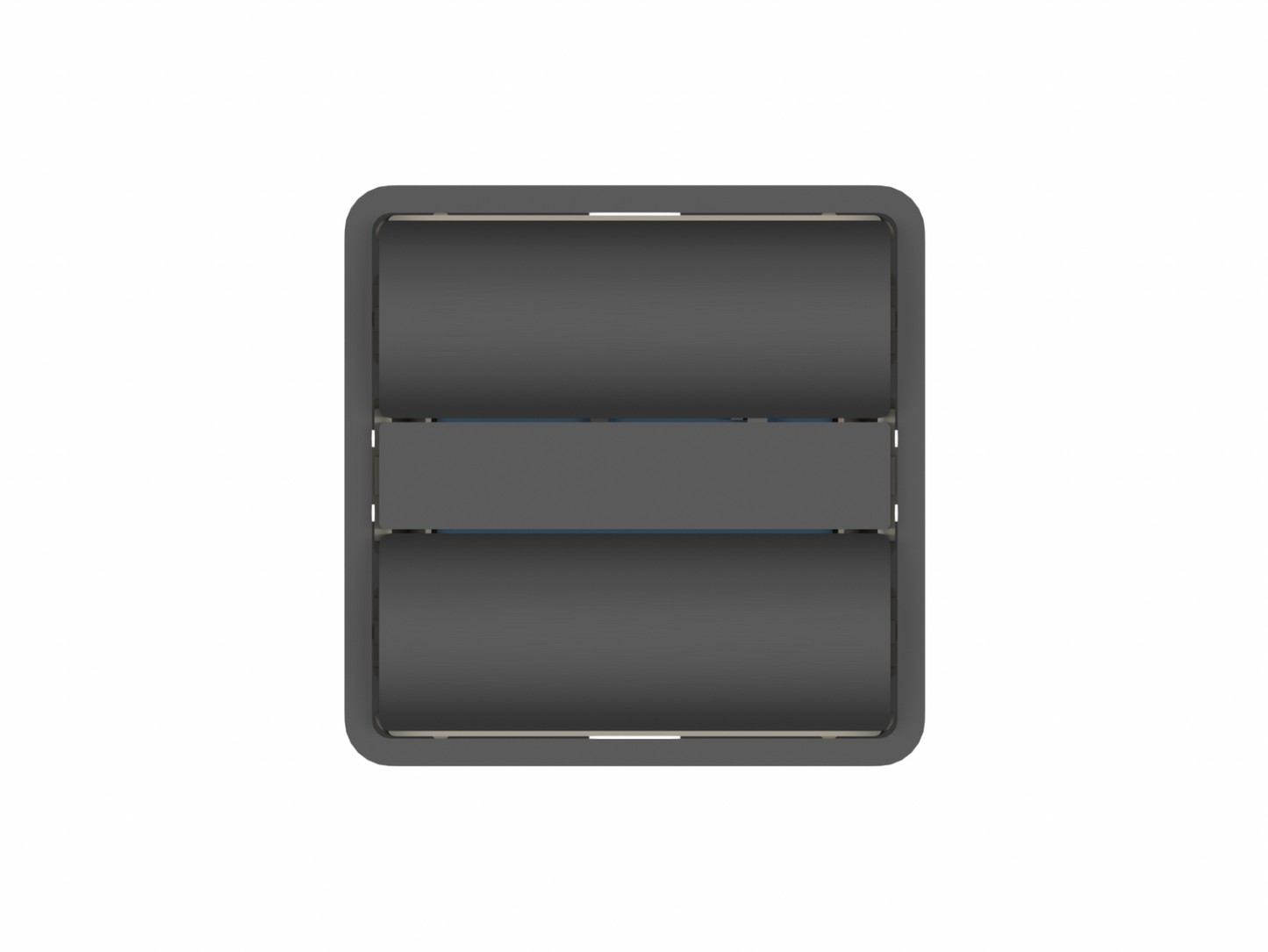 LAB3D Hue Zigbee tryk -ST med LK Fuga tangenter - Hvid: Uden symboler (7159687446685)
