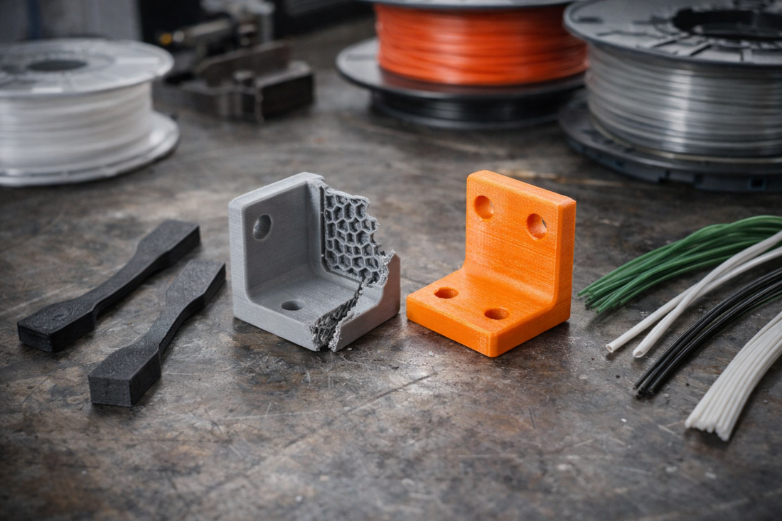 Hvor stærke er 3D-printede dele egentlig?