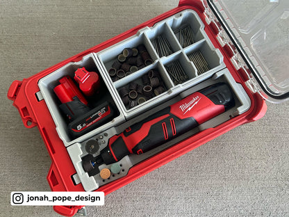 Milwaukee Packout - Opbevaringsindsats til M12 roterende multisliber