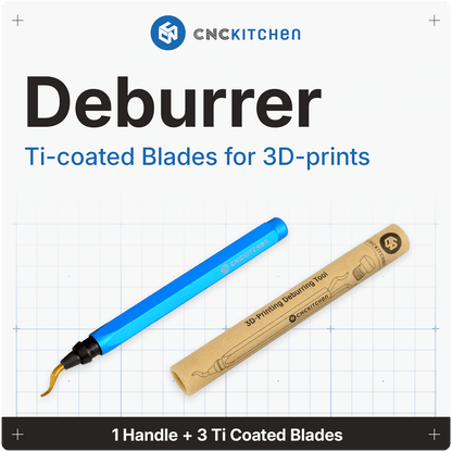 CNC Kitchen Deburrer afgrater med titaniumbelagte blade